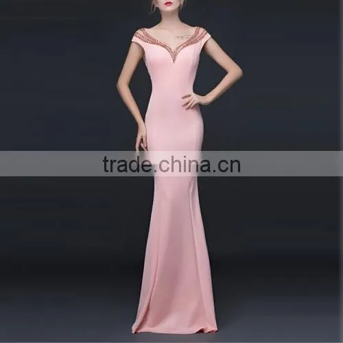 New Sexy Red Wedding Evening Dress Wholesale photo-2