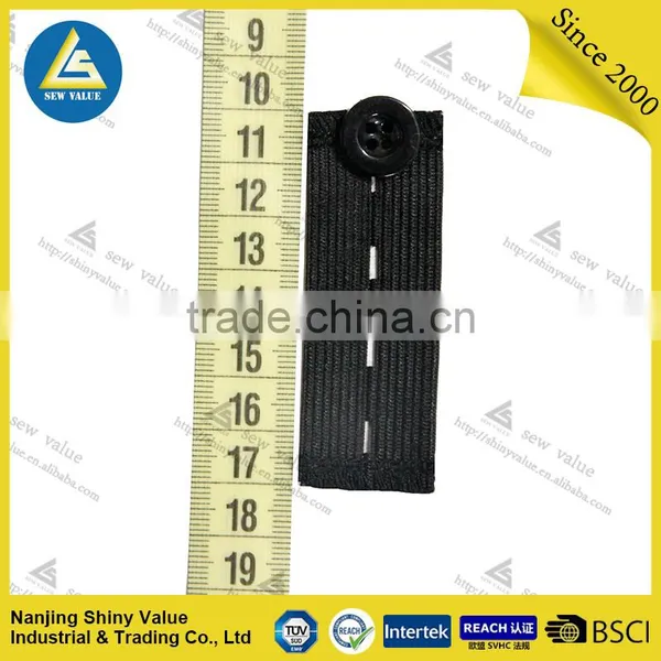 Quick Fit for Daily Life Using Elastic Material Button Extenders for Pants photo-4