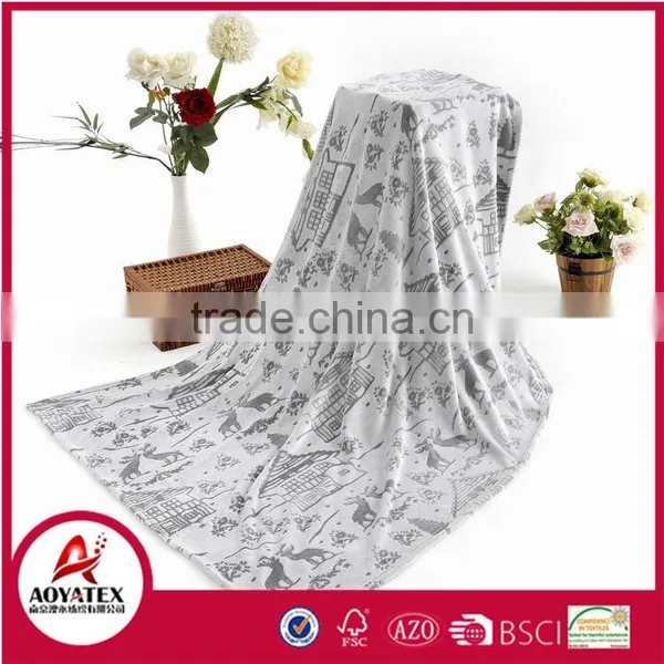 Best Seller Cut Cute Cartoon Pattern Flannel Fleece Blanket