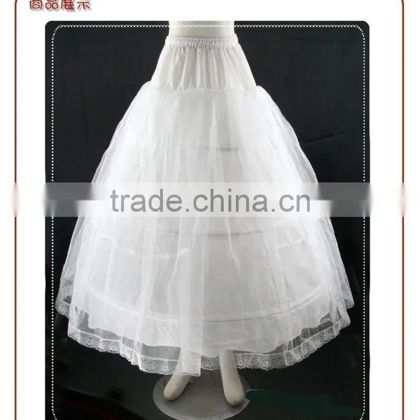 Latest Style High Quality Tulle Crinoline Petticorts Wedding Petticoats Bridal Crinoline Petticoat
