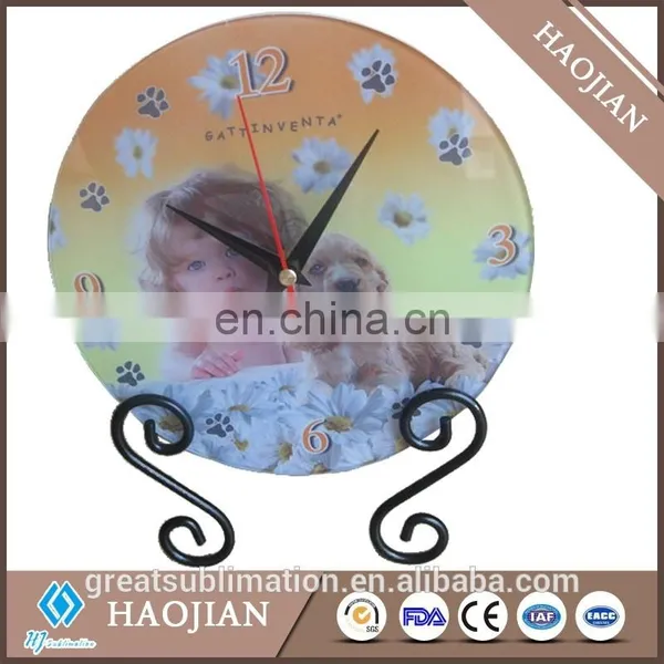 Different Size of Sublimation Glass Clock photo-2