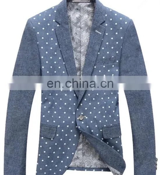 Korean Style Latest Linen Casual Suit For Men
