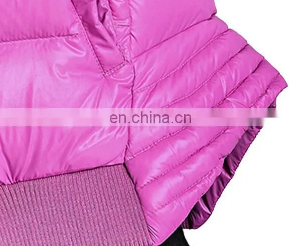 Female Hotsale Nylon Cover Duck Down Jacket in Waterproof photo-4