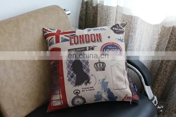 Fashion Custom Decorative Home Sofa Linen Digital Printing Blank Cushion Cover photo-5