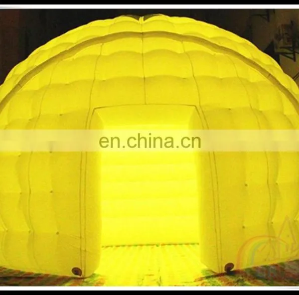 2016 Best Selling Inflatable LED Light Igloo Photo Booth Dome Tent For Photo Taking On Sale photo-2