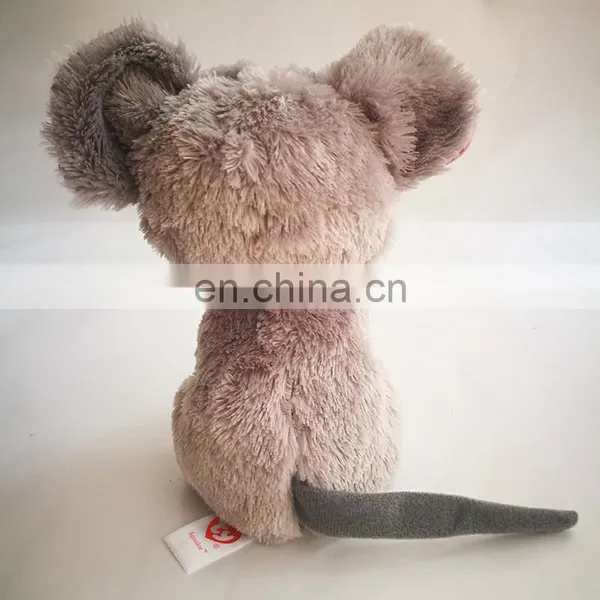 TY Branded Furry Big Eyed Plush Mouse China Factory Plush Toys photo-5