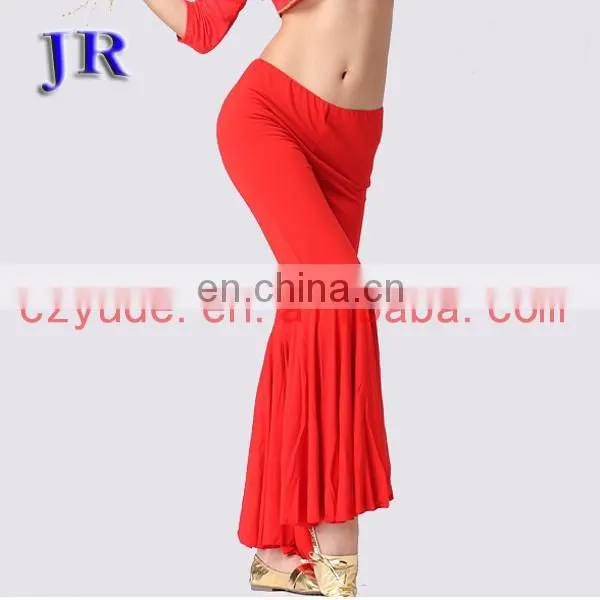 Long Belly Dance Practice Pants K-4020# photo-3