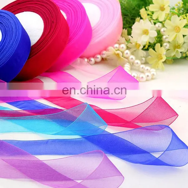 Wholesale Organza Ribbon With Custom Printed Logo photo-2