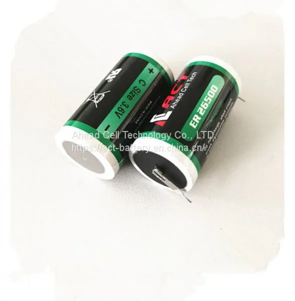 Saft LS14 /ER26500 Li-SOCl2 3.6V C Size 9Ah Lithium Battery
