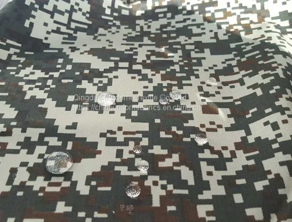 CVC Waterproof Digital Camouflage Uniform Fabric