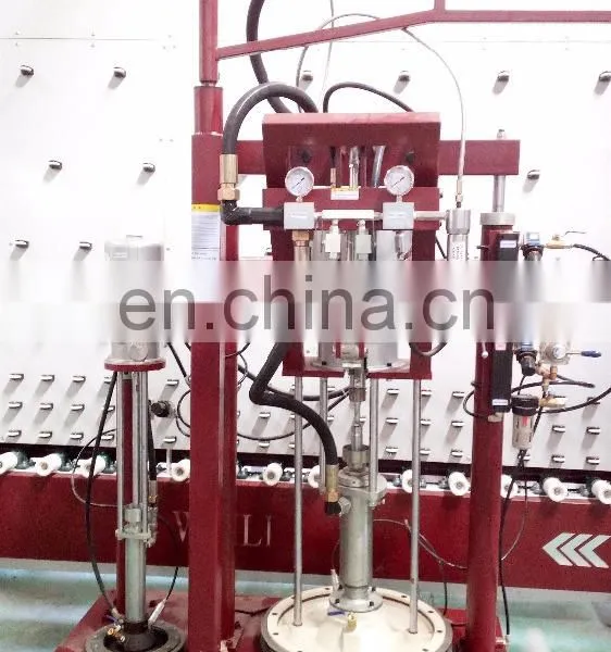 IGU Double Glazing Glass -Manual Silicone Sealant Spreading Machine Insulating Glass Making Machine photo-6