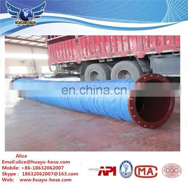 High Pressure Steel Wire Large Diameter Rubber Drain Hoses photo-4