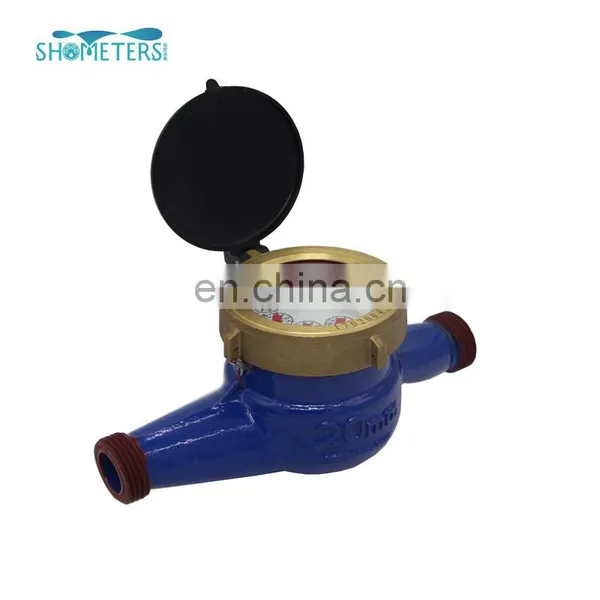 LXSG 25 Multi Jet Super Dry Type Cast Iron Flow Water Meter photo-7