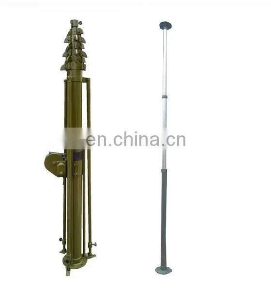 12m to 20m Silent Operation Elevated Mast Photography for Sports Grounds photo-2