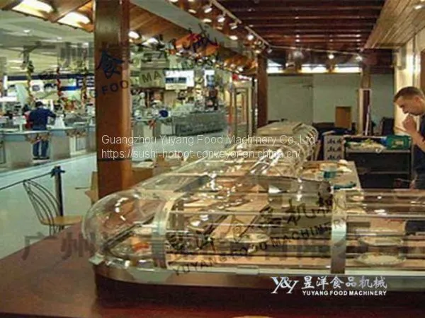 High Safety Food Grade Stainless Steel Sushi Conveyor Belt photo-2