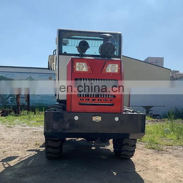 Cheapest China Diesel 3 Ton 36.8 KW Front End Loaders Wheel With Cabin photo-2