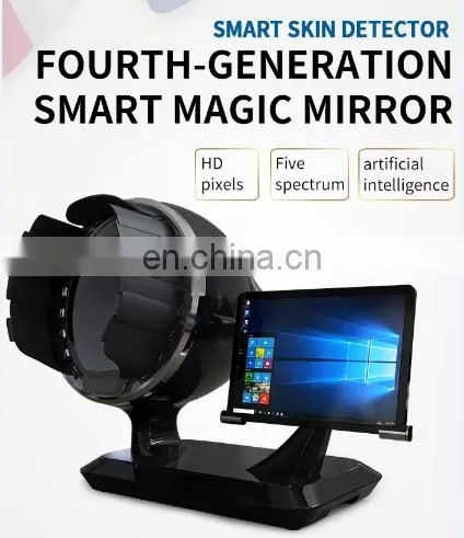 Portable Skin Analyzer RGB/UV/polarised Light With Tablet Skin Scan System Machine for Salon Use photo-5