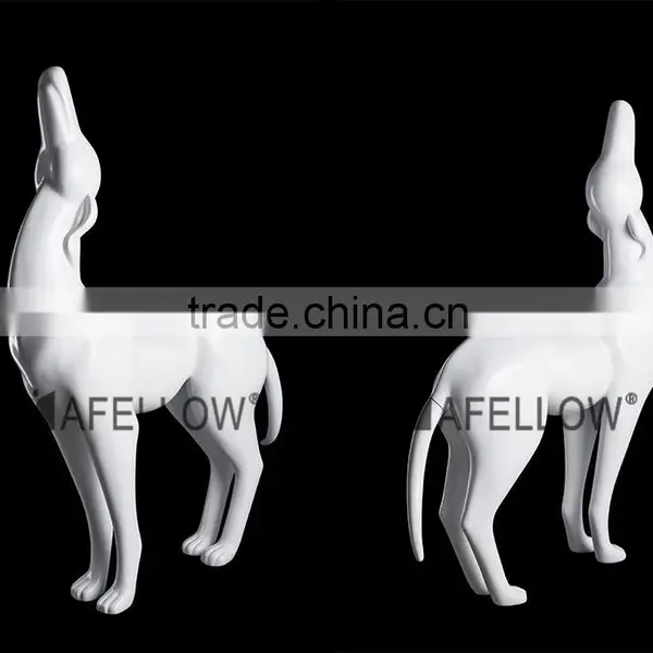 New Design Fiberglass Material Dog Mannequin for Sale photo-2