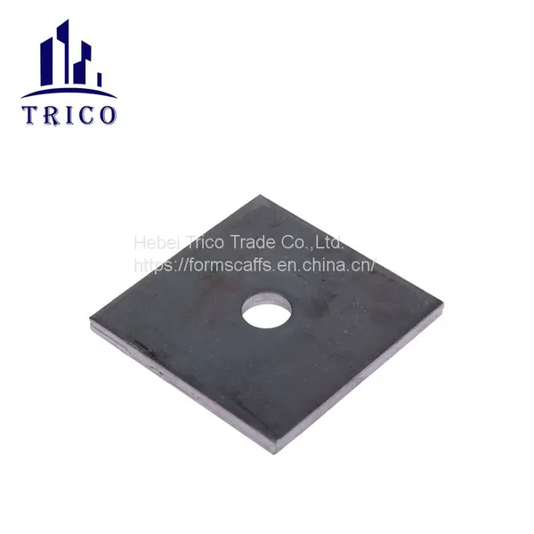 Construction Formwork Accessories Pressed Square Waler Plate Washer Plate