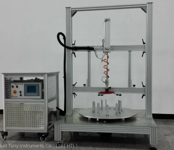 Test Chairs Casters & Swivel Durability Furniture Testing Machines For Rotary Function