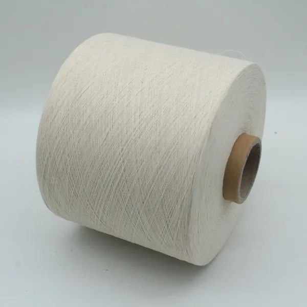 Yarn Manufacturers Supply White 21S/1 Recycled Cotton Yarn Open End Spun Polyester-cotton Yarn