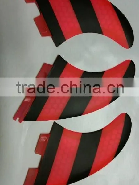 Fiberglass Honeycomb Surfing Fin FCS and FUTURE Type JSF027 photo-2