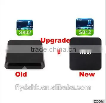 M8S Android TV Box 2G/8G Dual Band 2.4G/5G Wifi Android 4.4 Amlogic S812 Chip 4K XBMC Full HD Smart tv Media Player m8 photo-3