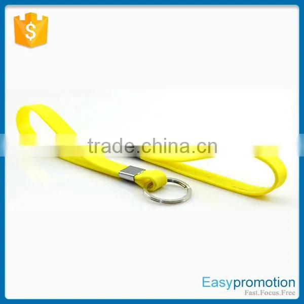 Customized Silicone Wristband Keychains Wholesale photo-3
