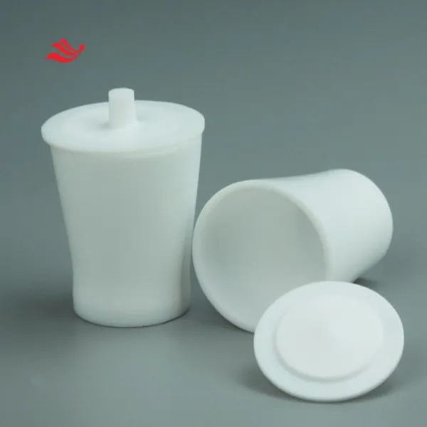 20ML Lab Use Corrosion Resistant PTFE Crucible With Lid Cover photo-2