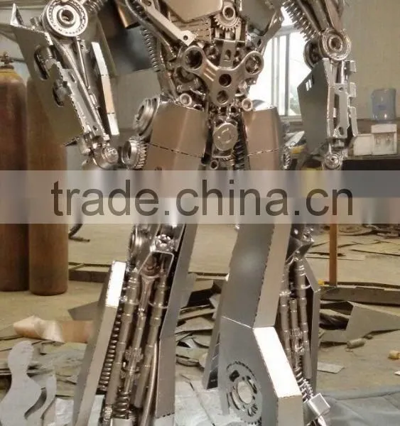 Modern Metal Art Sculptures for Outdoor Decoration Optimus Prime photo-2