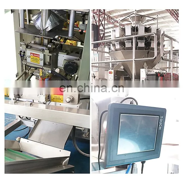 Corn Flake Dried Fruit Cassava Chips Biscuit Snack Puffed Food Pouch Envasadora Vertical Form Fill Seal VFFS Packing Machine photo-4