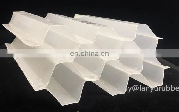 0.5mm 1mm Thickness PP Lamella Clarifier Plate 50mm Inclined Tube Settler Modules photo-3