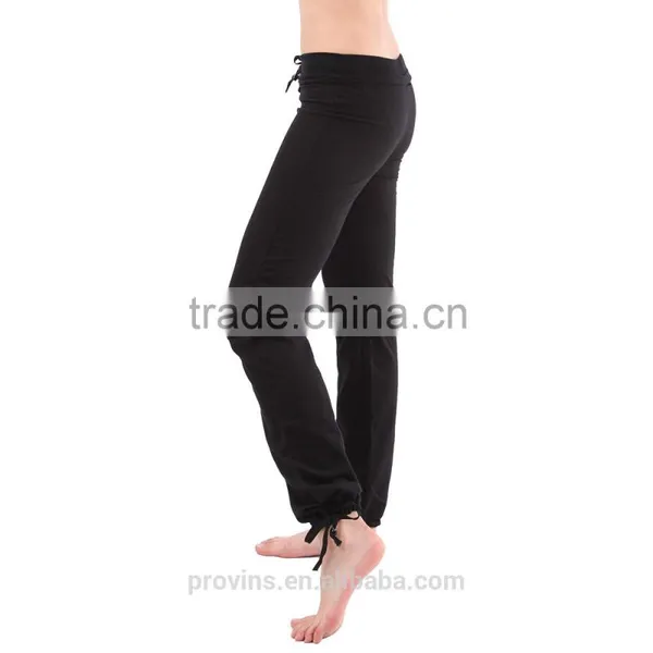 Women Leisure Drawstring Dance Pants (WE02003) photo-4