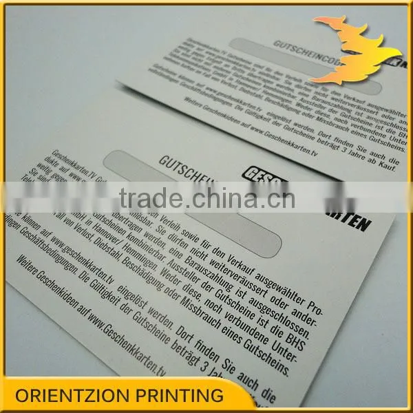 Custom Scratch Off Cards With Serial Code photo-4