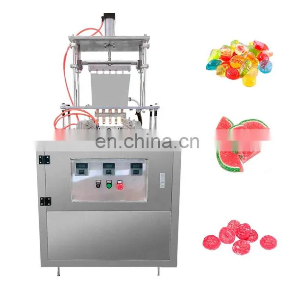 Small Capacity Gummies Lollipop Produce Machinery Gelly Starch Mould Jelly Candy Making Machine photo-2