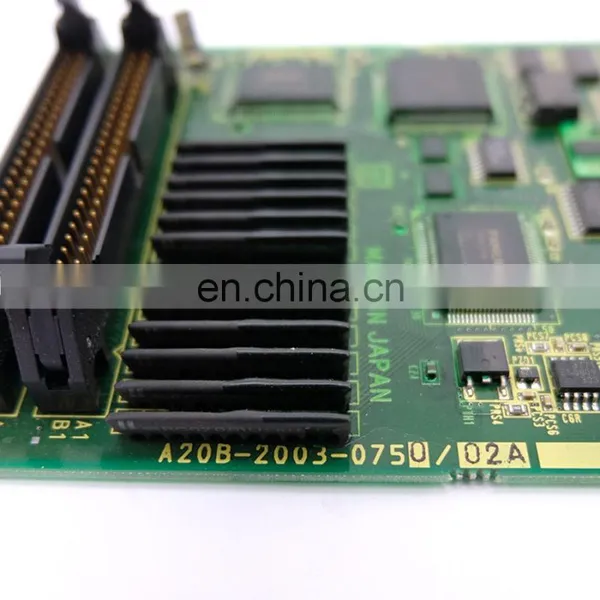 Circuito japonês de placa de circuito impresso (PCB) CNC Fanuc, placa elétrica A20B-2003-0750, placa de E/S (IO) photo-5