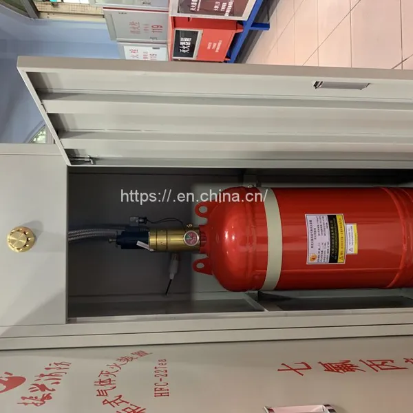 Cabinet Type 1,1,1,2,3,3,3-Heptafluoropropane Gas Fire Extinguisher Installation Distribution Electrical Room Precast Non-pipe Network Automatic Fire Extinguisher Agent photo-5