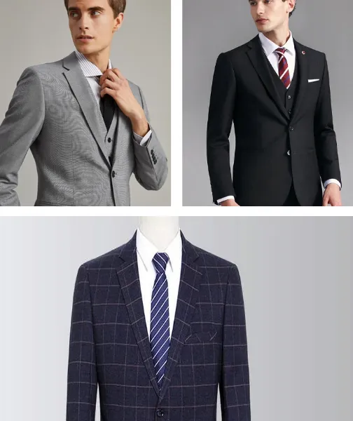 Italian 180 Gsm Soft Blend Fabric 80% Wool 20% Poly Fabric High Quality Classic Striped Worsted Wool Suiting Fabric photo-3