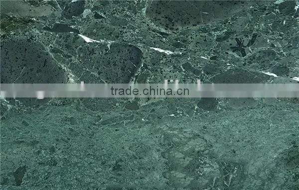 Natural Polished Verde Salvia Marble Slab photo-2