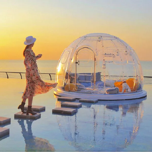 Transparent House Starry Sky House photo-4