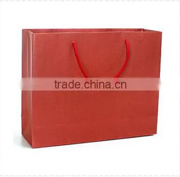 Burgundy Elegant Color Special Paper Gift Bag/shopping Bag photo-3