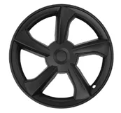 19-Inch Matte Black Tesla Model Y Wheel Covers (2025) - OEM Style Hub Caps photo-2