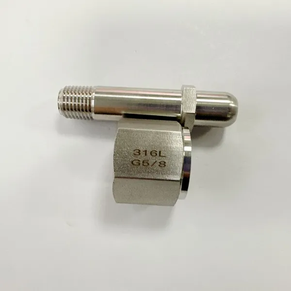 316 Stainless Steel Gas Cylinder Fitting for Medical and Laboratory Gas Systems photo-3
