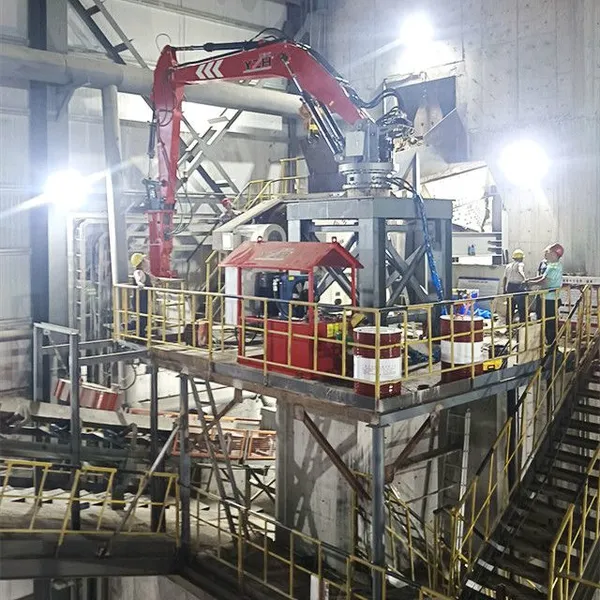 YZH WHEN 1300 Stationary Pedestal Rockbreaker photo-2