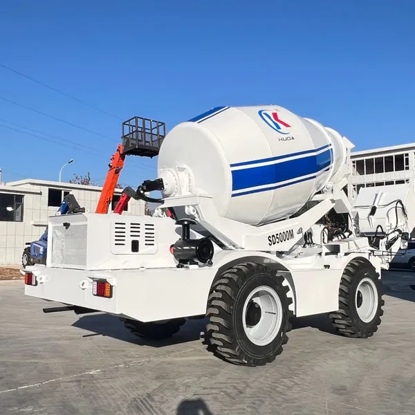 Self-loading Concrete Mixer SD5000M photo-3