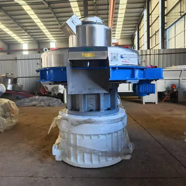 Complete Set of Biomass Pellet Machine Equipment. Large-scale Granulator for Miscellaneous Wood Chips and Sawdust. New Vertical Ring Die Machine photo-3