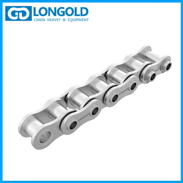 LONGOLD нержавеющая стальная цепь с полыми штифтами, конвейерная цепь, устойчивая к воздействию окружающей среды, произведенная в Китае