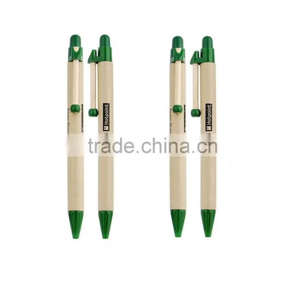 Paper Pen With Pendant Unique Novel Style Save Resources Friendly Environment Factory Manufacture