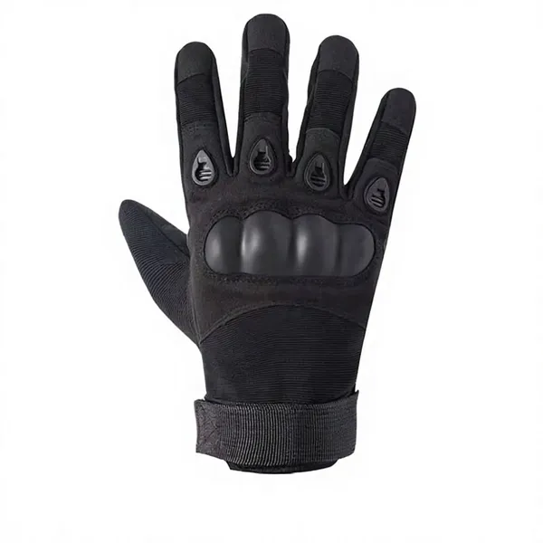 Heavy Duty Wear Resistant Hard Knuckle Touchscreen Full Finger Outdoor Combat Tactical Gloves photo-4