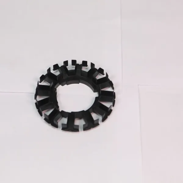 Jiangsu China OEM PPS+GF40 Motor Bobbin Parts Injection Molding 300K Shots Life photo-4